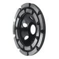 thumbnail image 4 of Grinding Wheel Double  Grinding Wheel Grinder Wheel Sandblasted Edge Angle Grinder Disc with Washer for Grinding Stone Concrete, 4 of 8