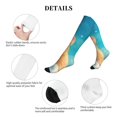 thumbnail image 5 of Pofeuu Cloud Cute Hamster Print Compression Socks for Women & Men Circulation - Best Support for Nurses,Running,Athletic,Sports, 5 of 7
