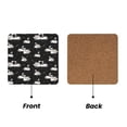 thumbnail image 2 of Xecao Swan And Dragonflies for MDF Cork Coaster 4 Pcs,Drink Coasters,Suit for House Warming Gifts New Home ,Coffee Table Decor-Square, 2 of 7