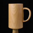 thumbnail image 5 of Tazas de café de madera, jarras de cerveza, taza de madera, taza de té hecha a mano con asa, taza retro, 5 of 5