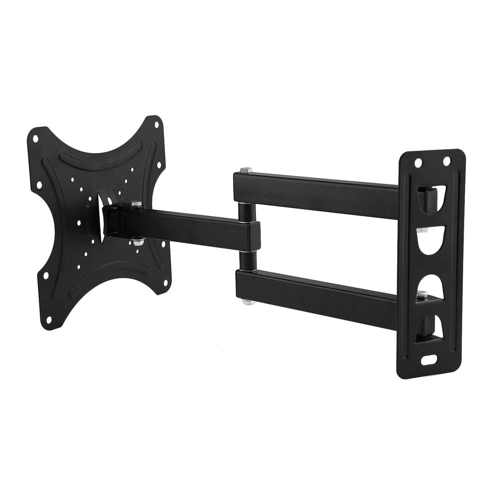 Swift Mount Steel Multi-Position TV Wall Mount for TVs up to 25" in Black