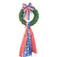 thumbnail image 2 of InsCrazy Memorial Day Decorations Wreath Wreath Home Red White and Blue Home Decor Front Door Door Hanging Wall Hanging Holiday Decorations, 2 of 8