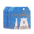 thumbnail image 3 of fastboy 100pcs Christmas Hangtags Decorative Paper Tags Christmas Tree Labels for Wrapping Decor, Type 7, 3 of 8