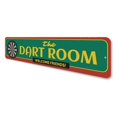 thumbnail image 4 of The Dart Room Novelty Decor, Metal Wall Sign - 4x18 Inches, 4 of 4