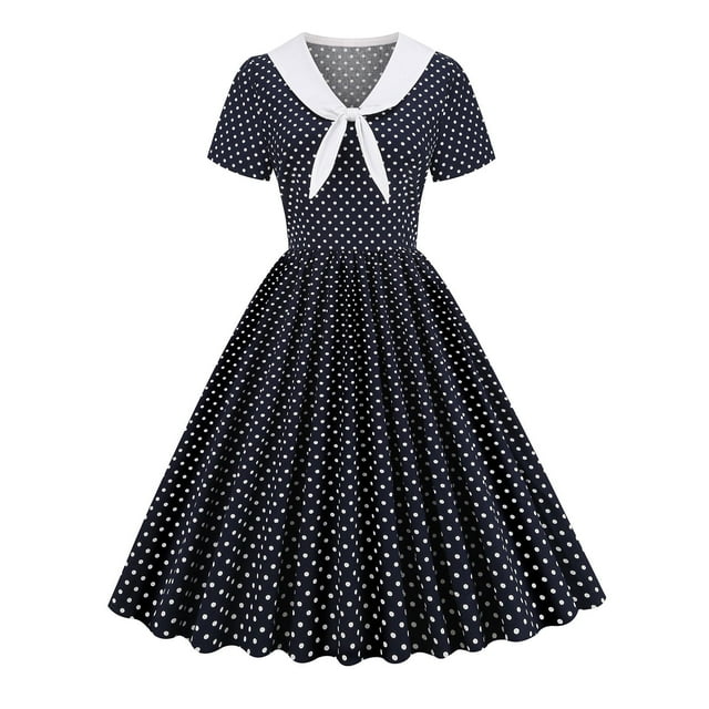 Moda mujer verano Retro Casual Pullover puntos Sexy manga corta vestido largo Fridja bnh3742