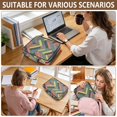thumbnail image 7 of Haosy Accordion File Organizer Zipper Binder 500 Sheet 6-Tab Expanding File Folder Multi-Pocket 1.2 Inch 3 Ring Colorful Strip, 7 of 7