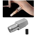 thumbnail image 4 of adaptador de sensor de ,Adaptador de sensor de oxígeno Reemplazo de piezas de reparación,adaptador extensor de sensor de rosca M18x1.5,Espaciador de extensión de O2 Acero, 4 of 9