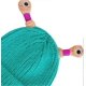 thumbnail image 3 of Kids cute luminous little monster knitted hat, funny luminous monster handmade hat, women winter hats, kids winter hat, 3 of 5