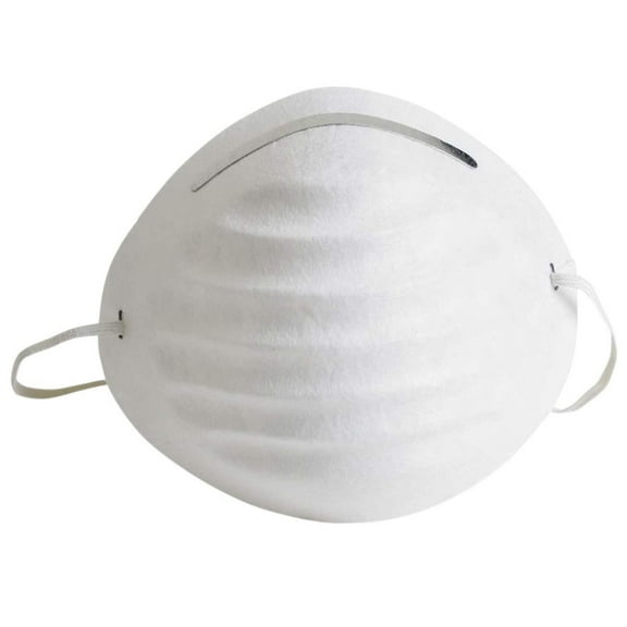 Handy Home Disposable Non-Toxic Dust  Filter Masks: 10CT