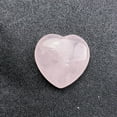 thumbnail image 2 of Natural Heart - Rose Quartz/Amethyst, Healing, Meditation Gemstone, 2 of 8
