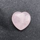 thumbnail image 2 of Cristal Natural en Forma de Corazón Pulido Gema en Forma de Corazón Cuarzo Rosa Amatista Todo tipo de Cristal Gema Set Energía Meditación, 2 of 8