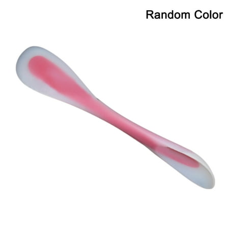 

Dual Head Silicone Spatula Heat-Resistant Non Stick Cake Cream Butter Spatulas Scraper Brush Spoon Random Color