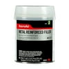 Bondo Metal Reinforced Filler - High Strength Filler, Can be Drilled and Tapped - Will Not Rust, 11.2 Fl oz with 0.37 oz Hardener