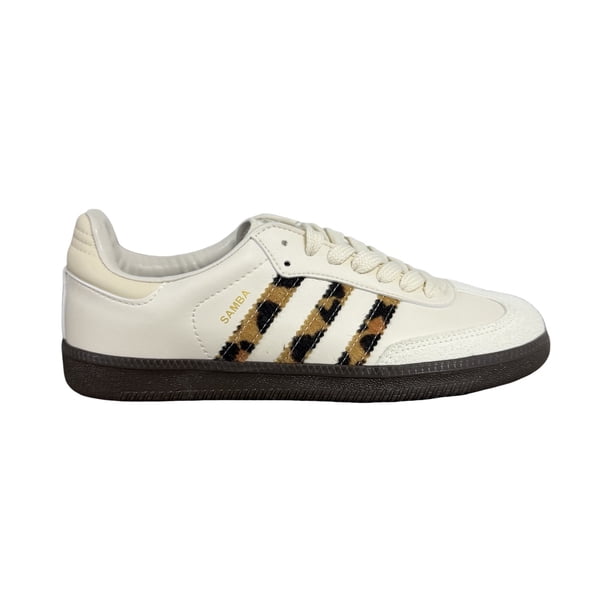 Tenis Adidas Samba OG color Cream White Leopard