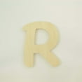 thumbnail image 2 of Package of 1, 12 Inch X 3/4" Thickness Baltic Birch Wood Letter R in The Waltograph Font, Thick for Art & Children Craft Project, Made in USA, 2 of 4