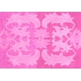 thumbnail image 1 of Ahgly Company Indoor Rectangle Oriental Pink Modern Area Rugs, 6' x 9', 1 of 4