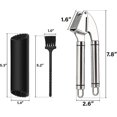 thumbnail image 1 of Garlic Press, Stainless Steel Mincing & Crushing Tool For Nuts & Seeds And Ginger Press, 1 of 5