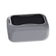 thumbnail image 3 of Dispensador de servilletas de silicona para caja de pañuelos, organizador de servilletas, caja de papel decorativa para Gris, 3 of 9
