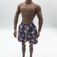 thumbnail image 4 of Pantalones cortos de playa para hombres de escala 1/6 para accesorios de figura de acción masculina de 12 pulgadas Sunnimix Figura de acción Ropa, 4 of 8