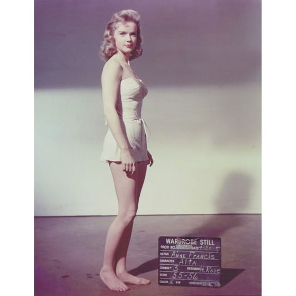 Anne Francis - Wardrobe Still Alta Profile Photo Print (8 x 10)