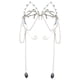 thumbnail image 5 of QUMIIRITY 1Par Ear Clips Multicolor Con Delicado De Tassel Para Complemento, 5 of 7