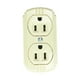 thumbnail image 4 of Tomacorriente de pared 15 a/125 V, ligero, estándar, con conexión a tierra automática, duradero, fácil de instalar, toma de pared eléctrica para dormi Macarena Tomacorriente de pared, 4 of 8