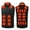 Black, variant on DAFPZW Heated Vest USB Electric Heated Vest Heating Jacket Winter Vests for Outdoor Motorcycle Camping Fishing Skiing with 28 Heating Zones