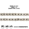 thumbnail image 3 of Niche Sprocket Chain Set for Suzuki GSXR600 16/45T 525 O-Ring Motorcycle MK1004329, 3 of 5