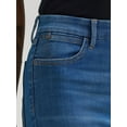 thumbnail image 4 of Wrangler Womens   Be Spoke Pearl High Rise Jean 26x32 Denim, 4 of 5