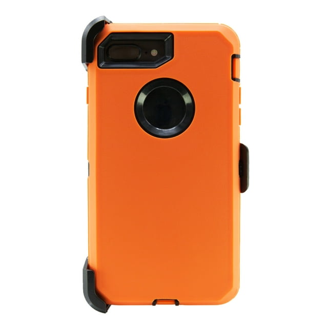 WallSkiN Case for iPhone 8 Plus / 7 Plus (5.5”) Heavy Duty Full Body Military Grade Drop
