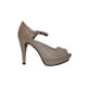 thumbnail image 2 of SANDALIA VESTIR LEON MUJER DAMA SHELL CREMA GLITTER 9790 Leon 9790, 2 of 3