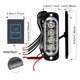 thumbnail image 2 of Kenally Auto Grille Light Bar Control remoto Universal Modificado Actualización Multi-modo Automotriz Vehículo Parrilla Lámpara Parte Accesorios Bombillas para automóviles Iluminación azul Kenally VI017457-03, 2 of 6