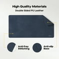 thumbnail image 3 of Mobile Pixels PU Leather Desk Mat - Set Sail Blue  115-1001P03, 3 of 6