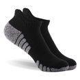 thumbnail image 1 of Qarigey Calcetines deportivos cálidos para correr, cómodos, suaves, para hombre y mujer, para otoño e invierno, calcetín de hilo de algodón Medias Negro Qarigey AP013389-01, 1 of 6