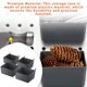thumbnail image 3 of Monstrate Caja de almacenamiento de forma cuadrada, joyero de escritorio, accesorios grises para el hogar, organizador pequeño, cesta apilable, Suministros de limpieza para el hogar, 3 of 6
