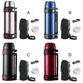 thumbnail image 4 of Monstrate Taza de vacío de acero inoxidable, portátil, sellada, 2600ml, reemplazo de aislamiento térmico, conducción al aire libre, botella de agua Teteras Rojo Monstrate HA071718-04, 4 of 6