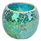 thumbnail image 3 of Portavelas ANGGREK de mosaico de Vidrio Duradero para bar, 3 of 8