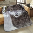 thumbnail image 2 of High Pile Oversized 60x80 Luxury Throw, One Size, Gray Wolf, 2 of 4