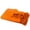 Orange, variant on Organic Club Cunningham 100% Wool Throw Wrap 50x70'' (127x178 cm) Sheep Wool Plaid Throw Blanket with Fringe Wool Blanket for Couch Sofa or Bed, Red and Black