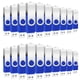thumbnail image 1 of Unidad de memoria flash EASTBULL USB 2.0 de 4 GB, paquete de 100 unidades, azul, 1 of 7