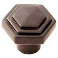 thumbnail image 3 of Alno A1535-PN Geometric 1-1/4" Cabinet Knob Polished Nickel, 3 of 7
