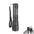 thumbnail image 2 of XHP50 Flass Flashlight Al aire libre Camping Portátil LED antorcha retráctil Alojamiento Zoomable Iluminación Caza Seguridad Caza Linterna Inevent OD002975-01B, 2 of 7