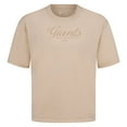 thumbnail image 2 of Men's Levelwear Khaki San Francisco Giants Ethereal Oversized Luxe Signature Knit T-Shirt, 2 of 3