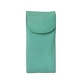 thumbnail image 1 of Estuche para anteojos ili New York de cuero con doble solapa, turquesa, 1 of 5