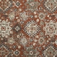 thumbnail image 6 of Loomaknoti Malanie Cortni 3' x 5' Red Oriental Indoor Accent Rug, 6 of 9