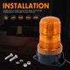 thumbnail image 1 of 30 LED ámbar carretilla elevadora luz estroboscópica advertencia de seguridad luces intermitentes para cortacésped, camiones, tractores, carritos de golf, coches, autobuses, 1 of 5