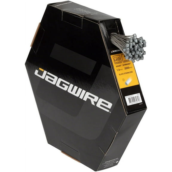 Jagwire Sport Brake Cable Slick Stainless Fits SRAM/Shimano MTB Box of 100