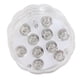 thumbnail image 1 of Luces LED, DE COLOR Impermeable Bajo el Agua Alimentado Por Baterías Luces LED Sumergibles, Con Control remoto para Fiestas de Eventos, Bodas de Pescado, 1 of 7