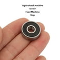 thumbnail image 1 of Deep Groove Ball Bearing, Rubber Sealed Deep Groove, Anti-Rust Steel Industry Use For Inline Skates Skateboards, 1 of 8