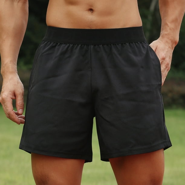 Pantalones Cortos Hombre Sport Pantalones cortos deportivos para hombre, cintura elástica, bolsillo Tomshoo Pantalones Cortos Hombre Sport